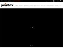 Tablet Screenshot of pointex.se